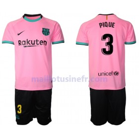 Maillot de Foot FC Barcelone Pique 3 Troisième 2020-21 - Enfant